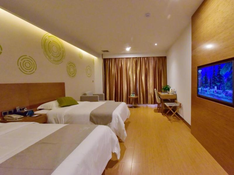 Greentree Inn Huanggang Qichun County Ouyada Square Express Hotel Exterior foto
