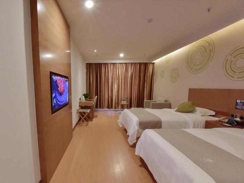 Greentree Inn Huanggang Qichun County Ouyada Square Express Hotel Exterior foto