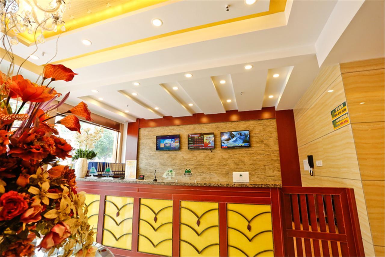 Greentree Inn Huanggang Qichun County Ouyada Square Express Hotel Exterior foto
