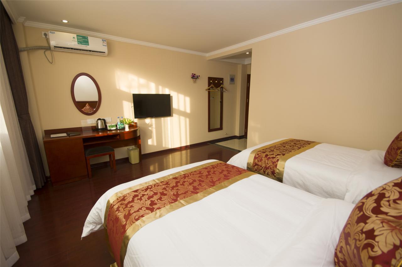 Greentree Inn Huanggang Qichun County Ouyada Square Express Hotel Exterior foto